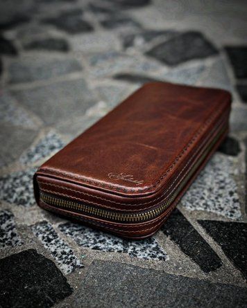 Кожаный клатч-кейс "Vintage Box" a110296 фото