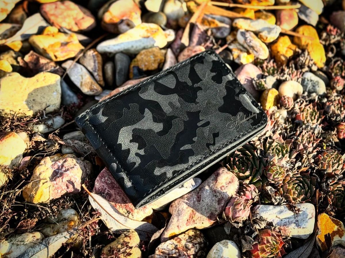 Зажим для купюр "Urban Camo": Выраженный Стиль и Функциональность a110123 фото