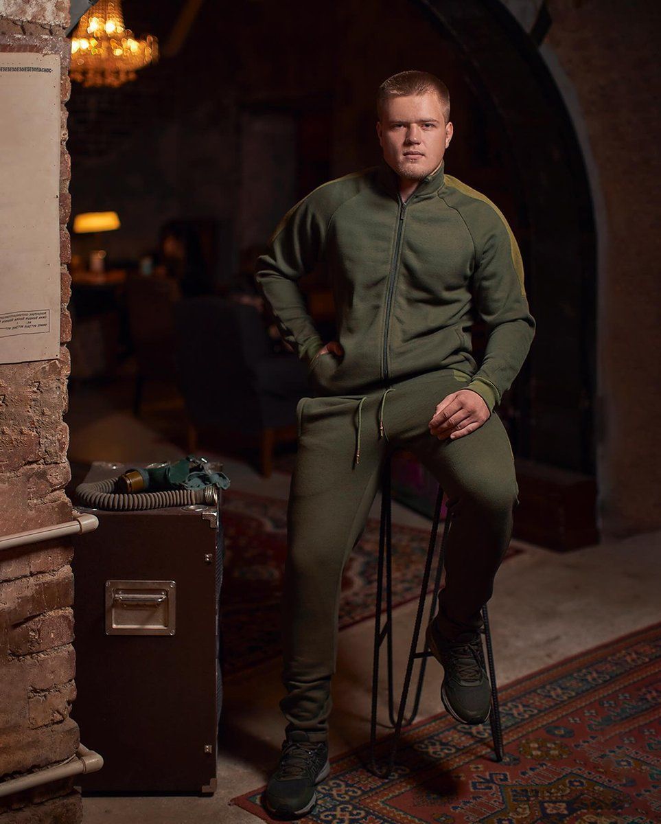 Теплий Спортивний Костюм ARABADZHY: Досконалість у Кожній Деталі, розмір S a120076 фото