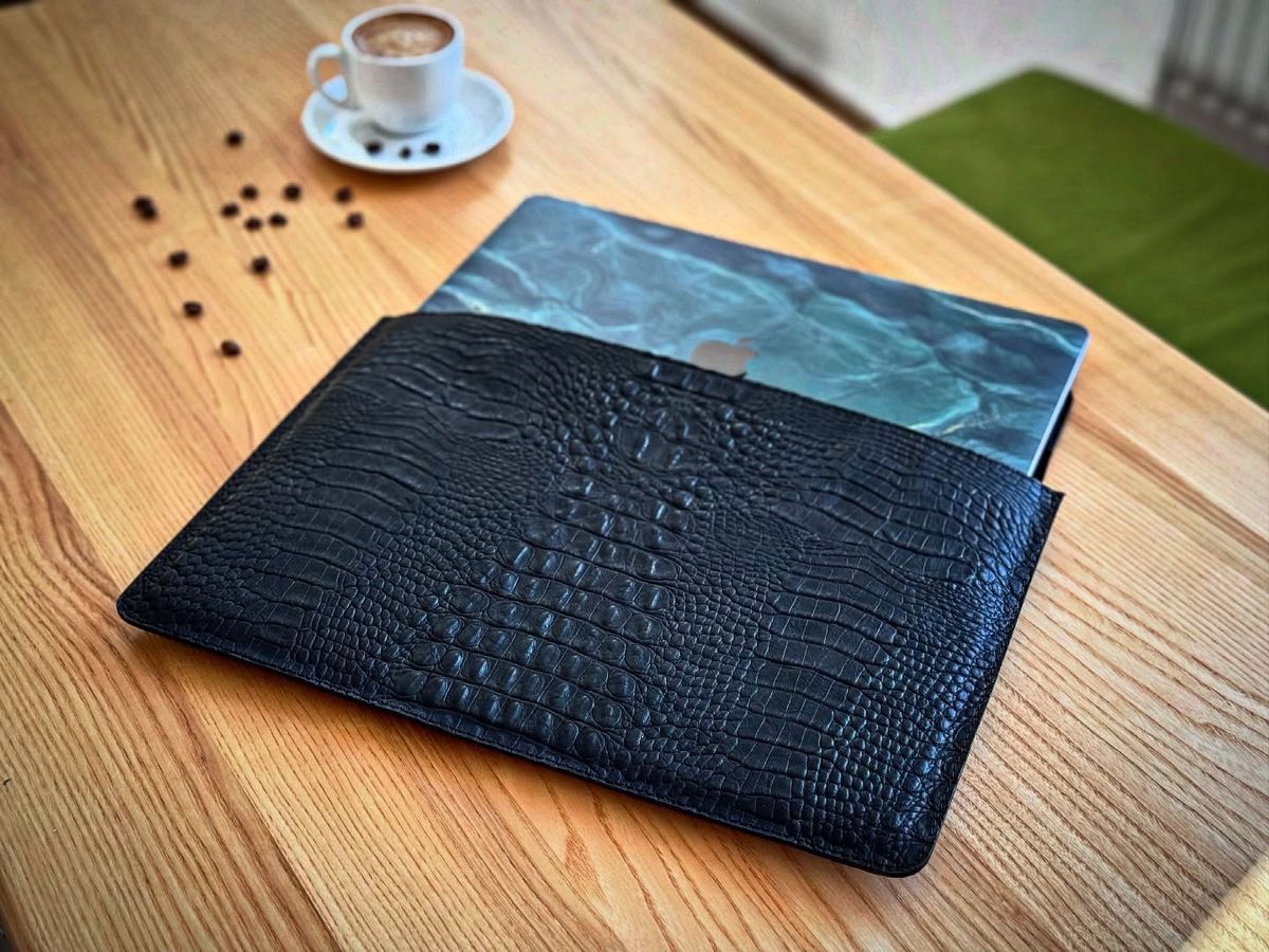 Шкіряний чохол-папка для MacBook (індивідуальне замовлення) a110254 фото